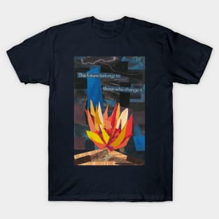 Set the World on Fire Collage T-Shirt